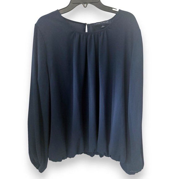 Tommy Hilfiger Dark Blue Women's Blouse - Picture 1 of 2